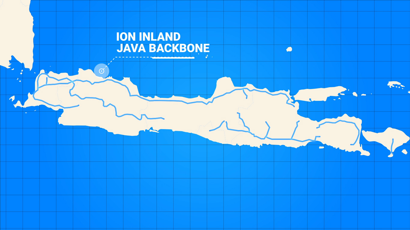 gambar dari  ION - Inland Java Backbone ion network